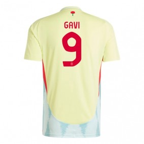 Seconda Maglia Gavi 9 Spagna Euro 2024